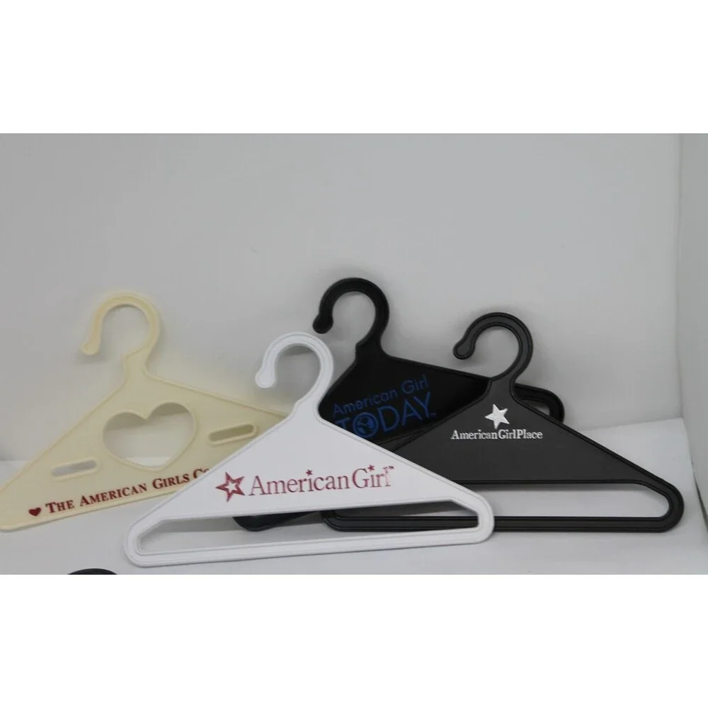 12 American Girl Doll Clothes Hangers Accessories Bundle – Vintage & Modern Mix!